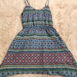 Jack multi colored lightweight dress